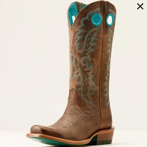 Ariat Futurity Boon Cutter Toe Western Boot Pecan Brown